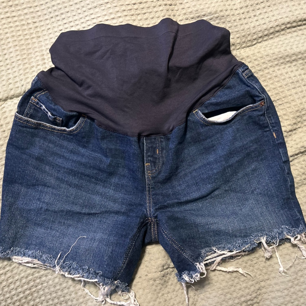 Old Navy Denim Maternity Shorts